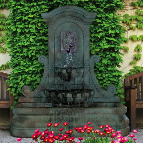 Lamura Lion Flat Wall Fountain