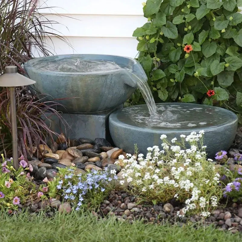 Spillway Bowl And Basin Fountain Kit 19 inch 21 inch Diameter