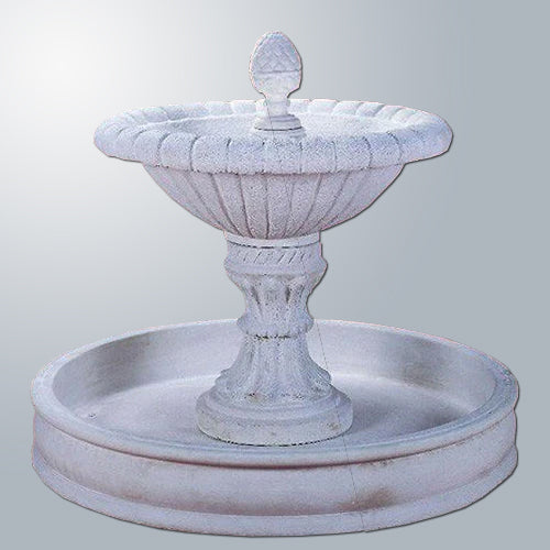 Atherton Pond Outdoor Water Fountain with cascading water
