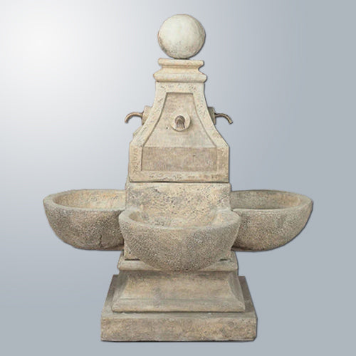 Bellagio Outdoor Water Fountain with multiple tiers and flowing water