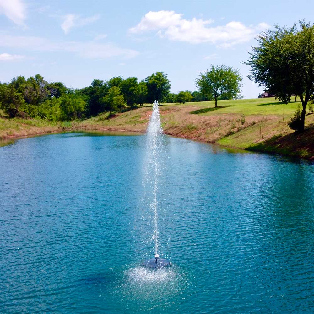 Pond Select Classic Series 1/2 HP Pond Fountain with 5 Spray Patterns