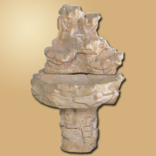 Grand Canyon Falls Fountain outdoor water feature with natural rock design