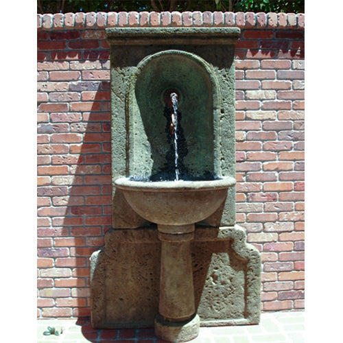 Imperia Antica Wall Fountain with Rustic Spout
