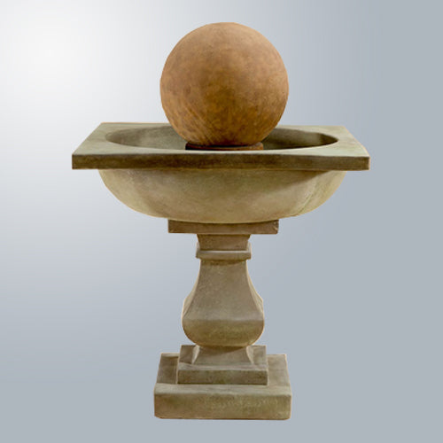 Lunara Fountain outdoor water feature with tiered design