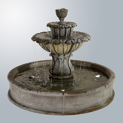 Minutus Florian Pond Fountain with water spray