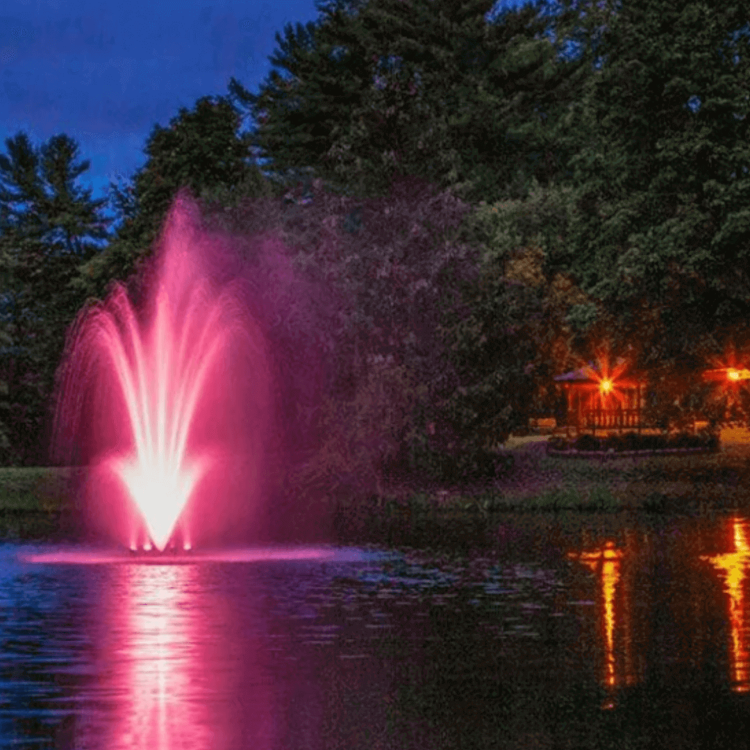 Scott Aerator Amherst Pond Fountain