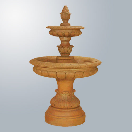 Rosea Two Tier Fountain outdoor water feature