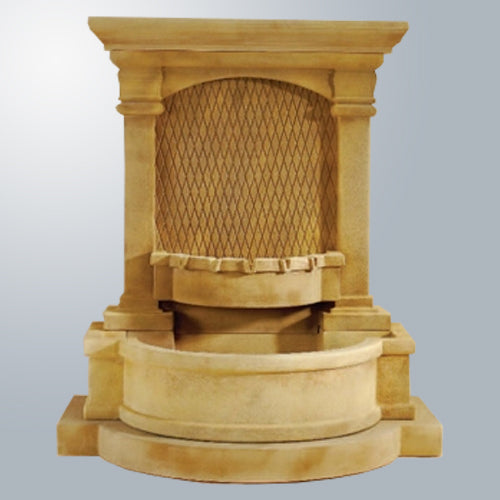 Savonna Diamond Wall Of Water Wall Fountain with LED lights