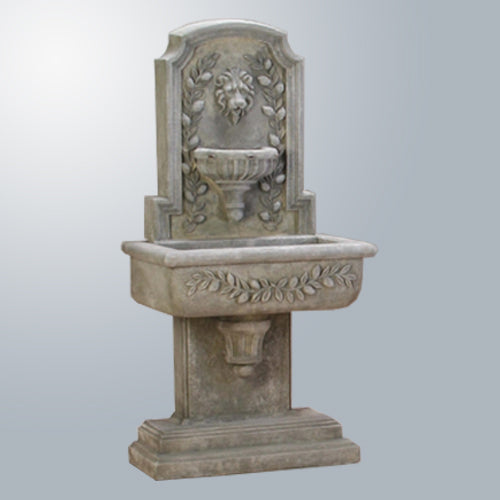 Sorrentine Wall Outdoor Fountain with water flowing