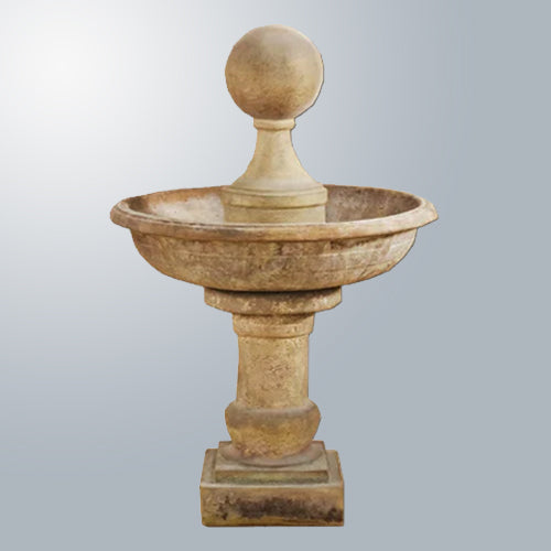 Stratos Fountain outdoor water feature with tiered design