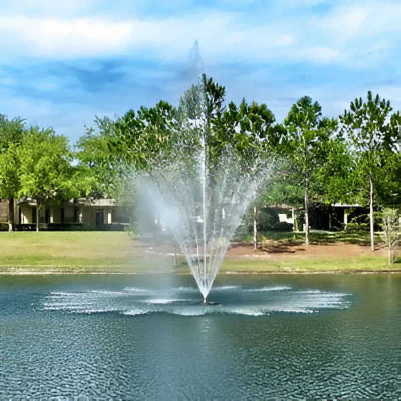 Vertex Two Tier Floating Pond Fountain