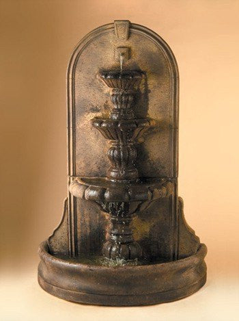 Large Vizcaya Wall Outdoor Fountain