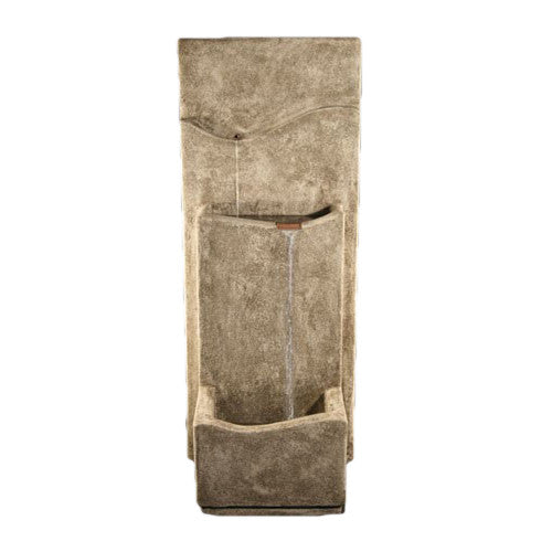 Modern Wall Outdoor Fountain with Water Flowing