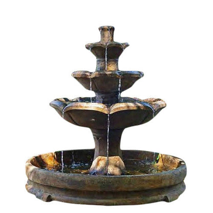 Montreux Three-Tier Fountain in Rondo Pool