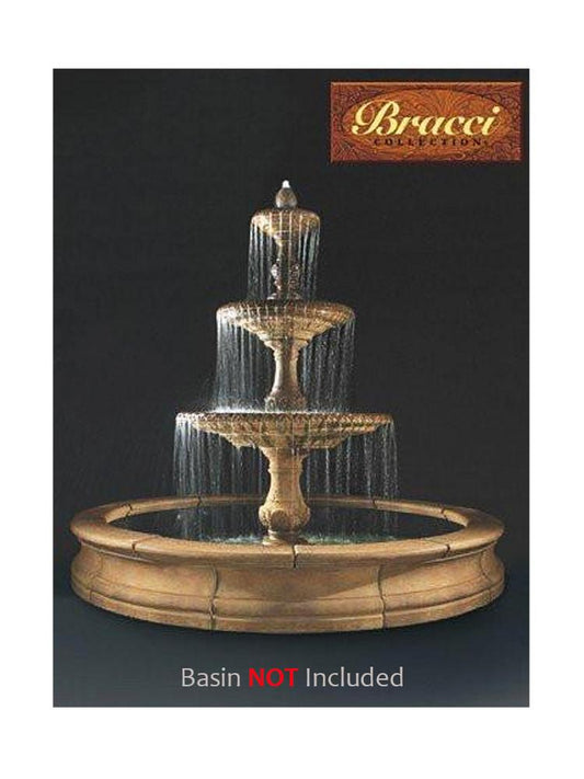 3 Tier Four Seasons Fountain For Pond with water flowing