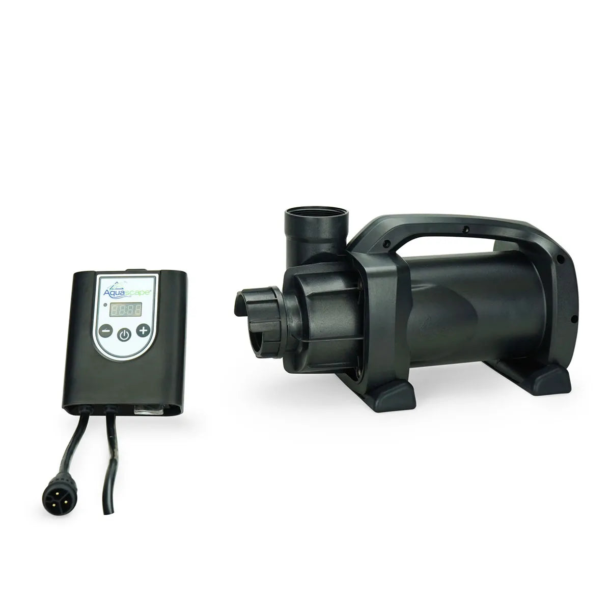 Adjustable flow pond pump