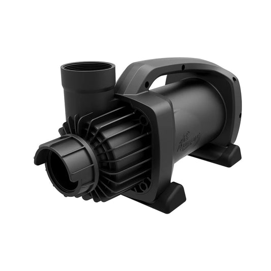 Adjustable flow pond pump