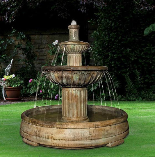Fluted Fountain in Grando Pool