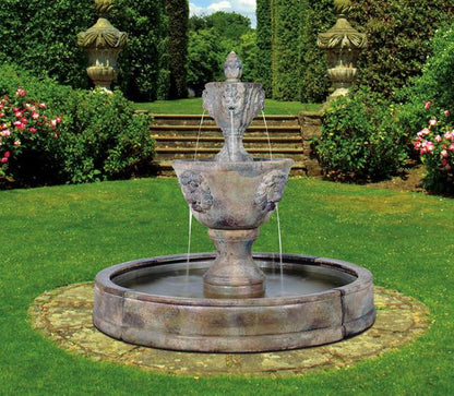 Medium Two Tier Leonesco in Valencia Fountain