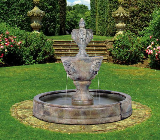 Medium Two Tier Leonesco in Valencia Fountain