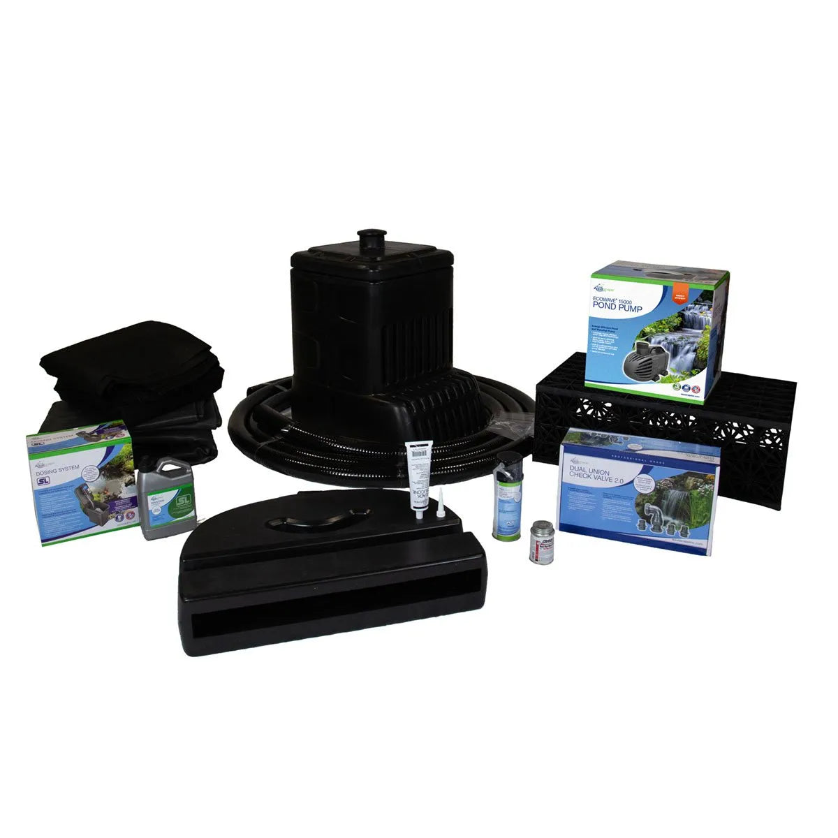 Professional Pondless Waterfall Kit with 5 meter Stream