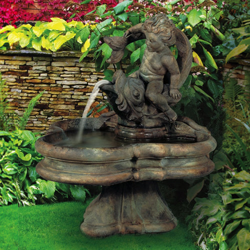 Vitalius Fountain outdoor water feature with tiered design