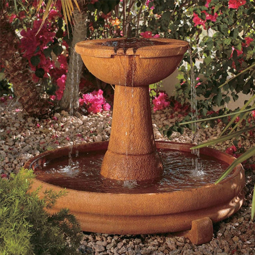 Overflowing Spill Dish Fountain