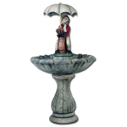 Classic Golfer Garden Fountain