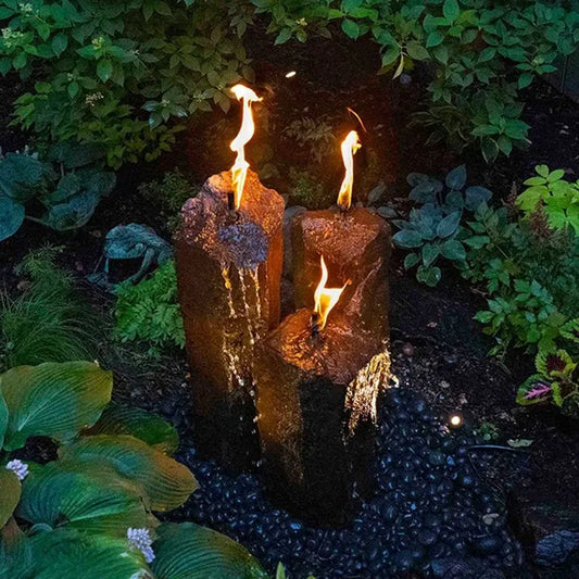 Fire and Water 3 Piece Basalt Torch System