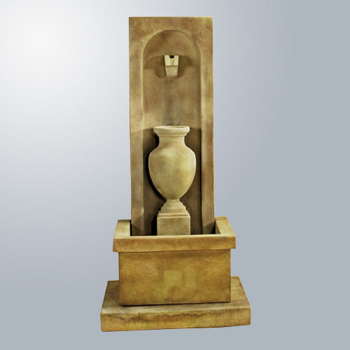 Amphorae Wall Fountain with water flowing