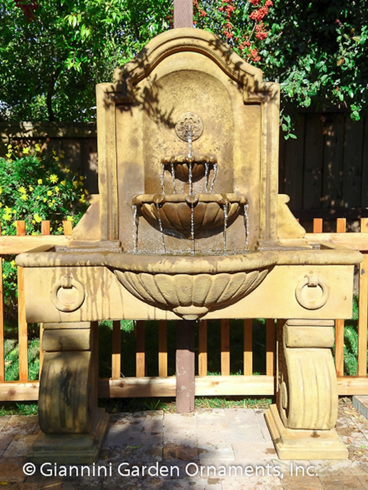 Anduze Wall Fountain Tall garden decor