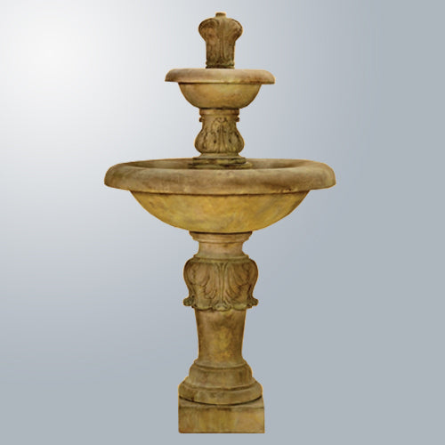 Barcellona Two Tier Fountain outdoor water feature