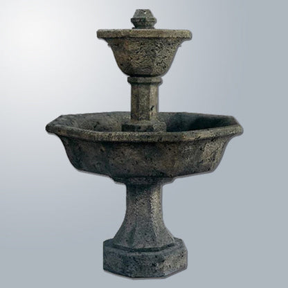 Caterina Garden Water Fountain with tiered design and decorative accents