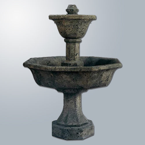 Caterina Garden Water Fountain with tiered design and decorative accents
