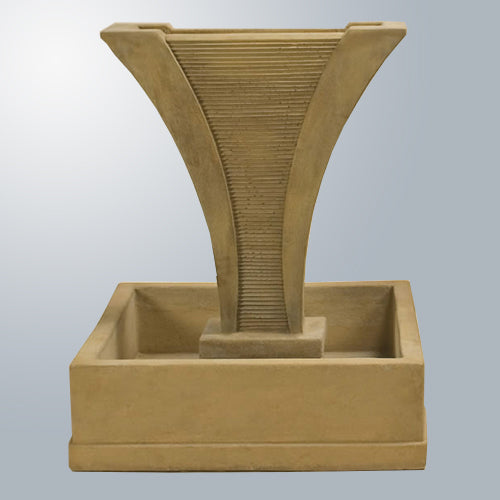 Diesse Fountain With Square Bowl outdoor water feature