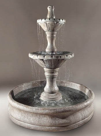 Dijon Outdoor Fountain with 55 inch Basin