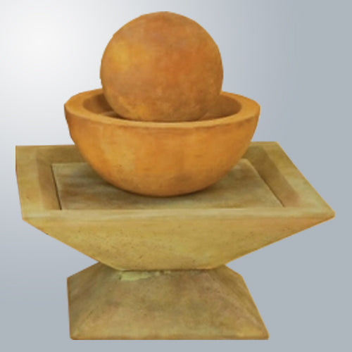 Duo Fountain water feature for garden or patio