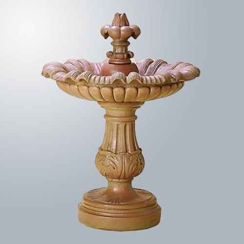 Elba Outdoor Water Fountain with cascading water