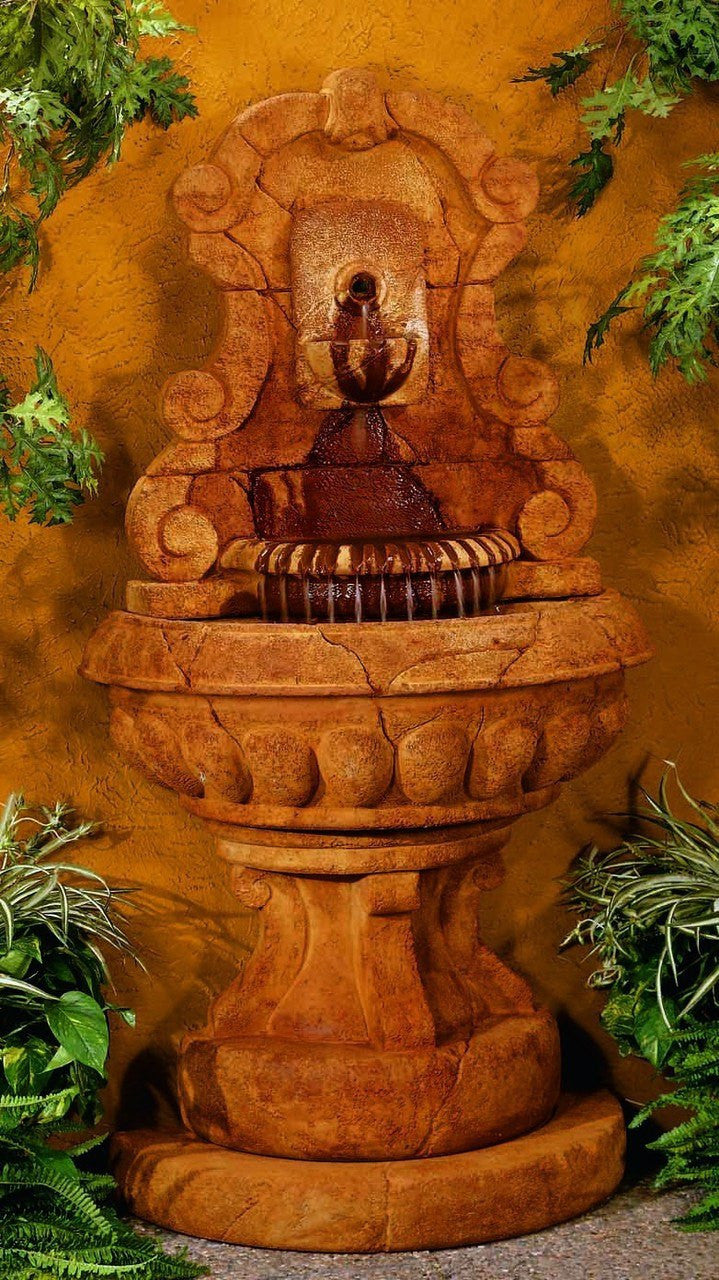 Europa Murabella Lavabo Garden Fountain with water flowing