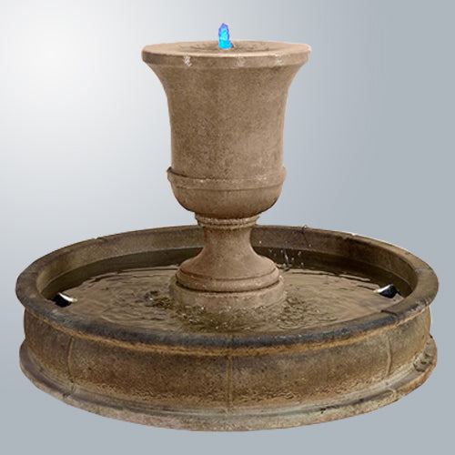 Fascea Urna Fountain With 51 Inch Pond water feature