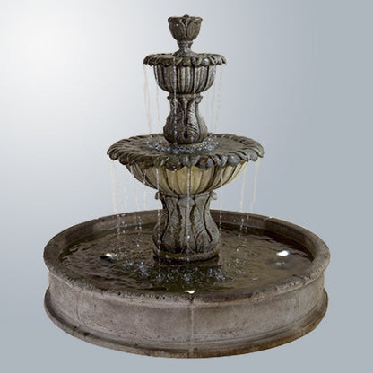 Florica Brevis Pond Fountain with water spray