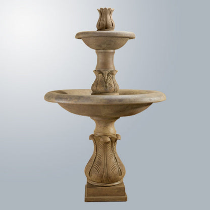 Folium Two Tier Tall Fountain