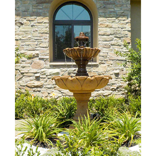 Gardenia Two Tier Fountain outdoor water feature