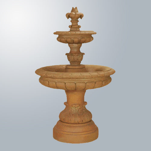 Giglio Two Tier Fountain outdoor water feature