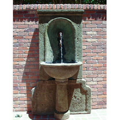 Imperia Antica Wall Fountain with Rustic Spout