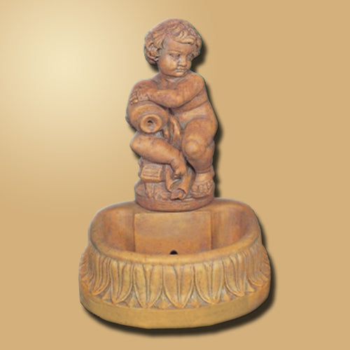 Jug Boy Fountain garden water feature