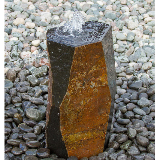 Kazan Stone Outdoor Fountain with water flowing