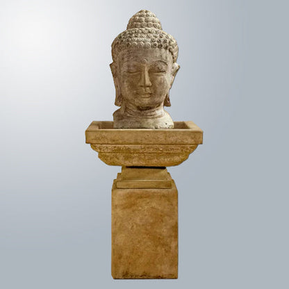 Tall Meditation Buddha Fountain