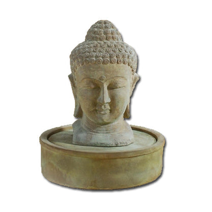 Meditation Buddha Fountain with flowing water