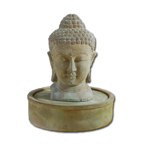 Meditation Buddha Fountain with flowing water